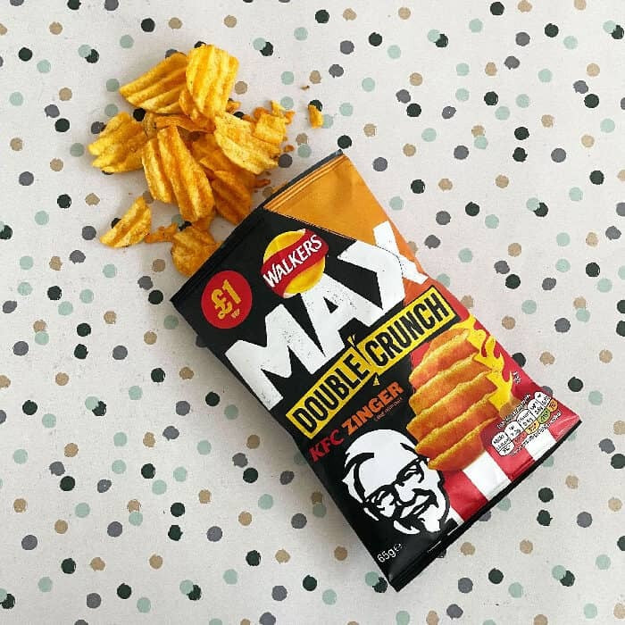 Walkers Max Double Crunch Kfc Zinger Crisps 65G