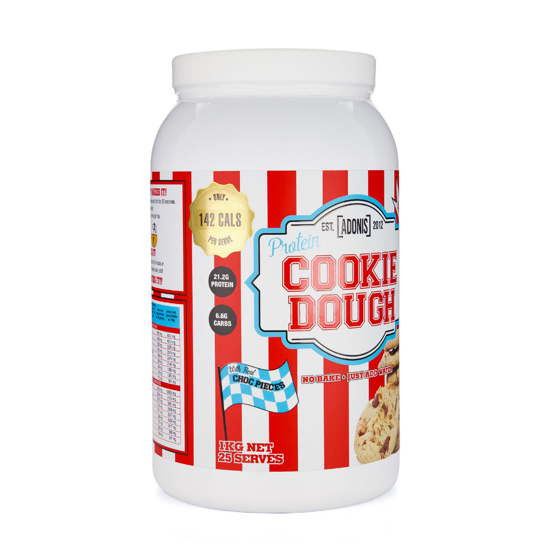 Adonis Caramelised Cookie Protein Cookie Dough 1Kg