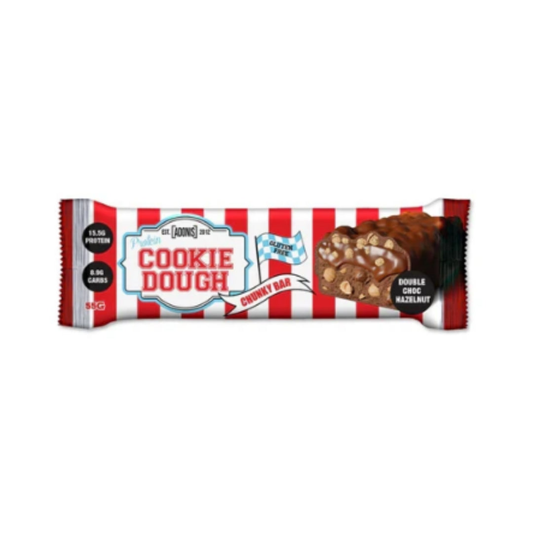 Adonis Chocolate Candy Cookie Dough Chunky Bar 55Gm