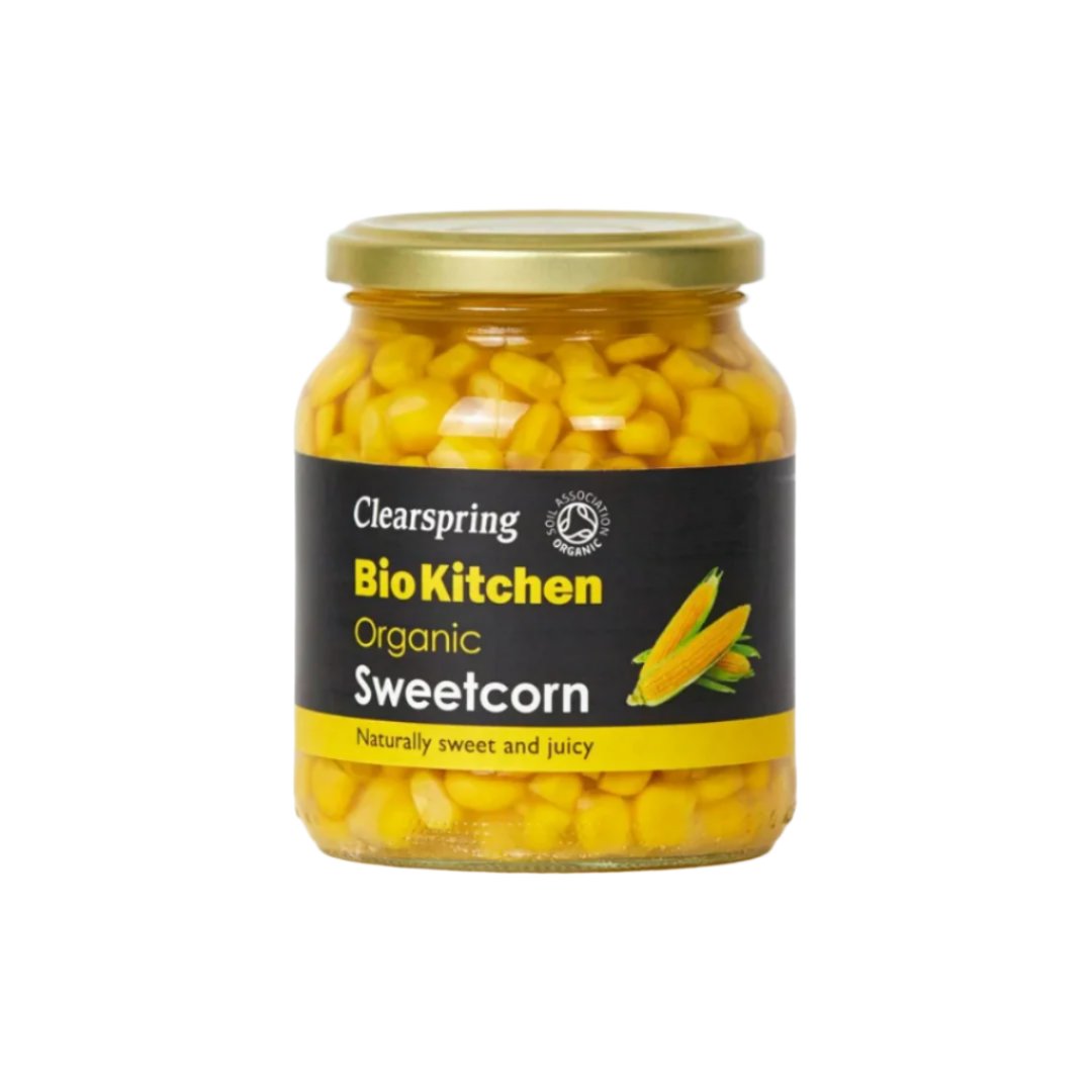 Clear Spring Organic Sweetcorn 350Gm