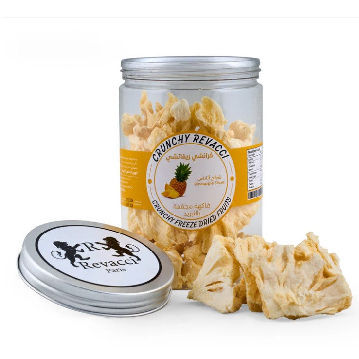 Crunchy Revcacci Freeze Dried Pineapple Slices 50Gm