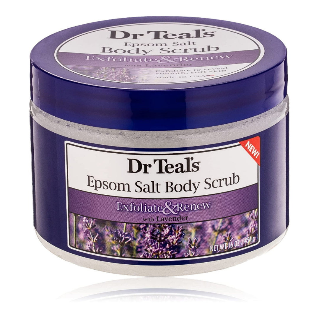 Dr Teals Lavender Body Scrub 454Gm