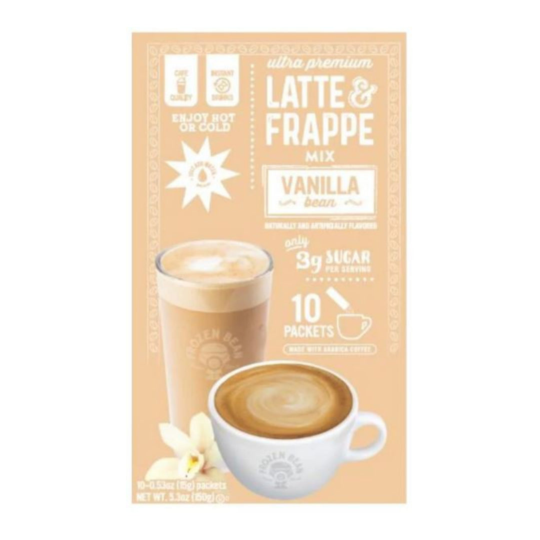 Frozen Beans Vanilla Bean Latte and Frappe Mix 10 sticks