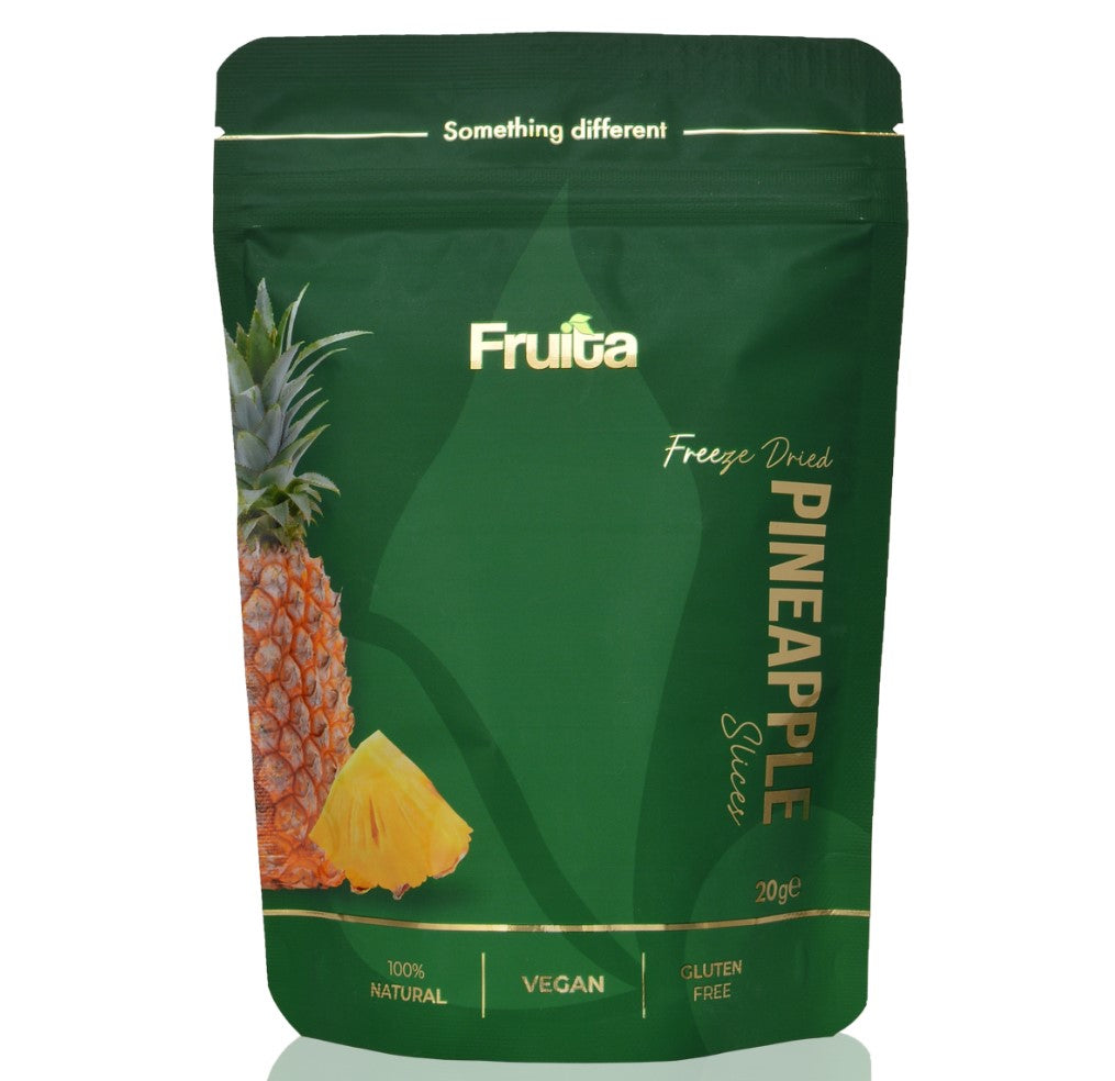 Fruita Freeze Dried Pineapple Slices Vegan Hsquare Kuwait