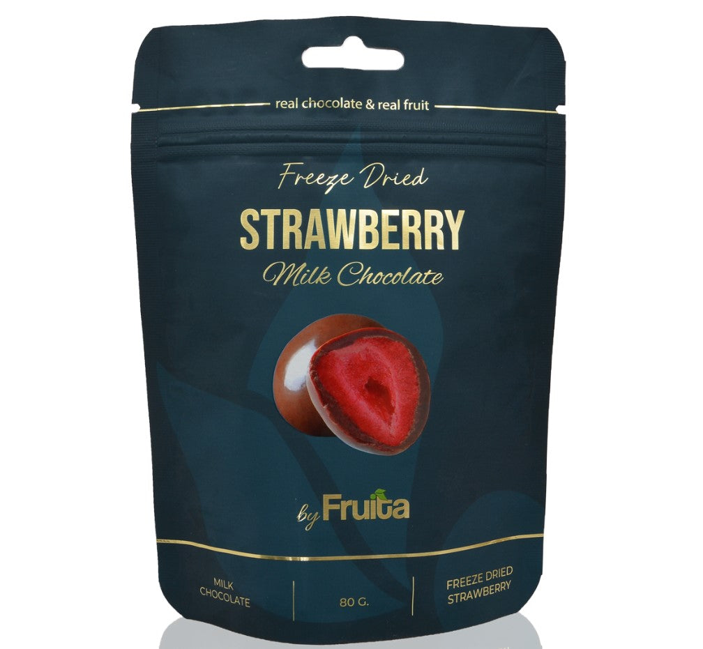 Fruita_Freeze Dried Strawberry Hsquare Kuwait 80gm