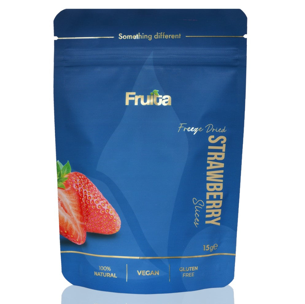 Fruita Freeze Dried Strawberry Slices Vegan Hsquare Kuwait