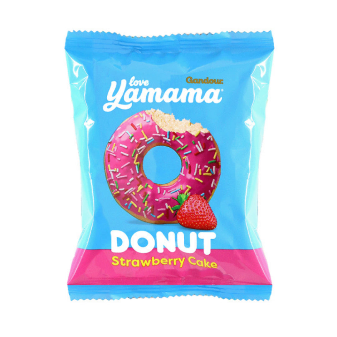 Gandour Yamama Strawberry Donut Cake 37 g