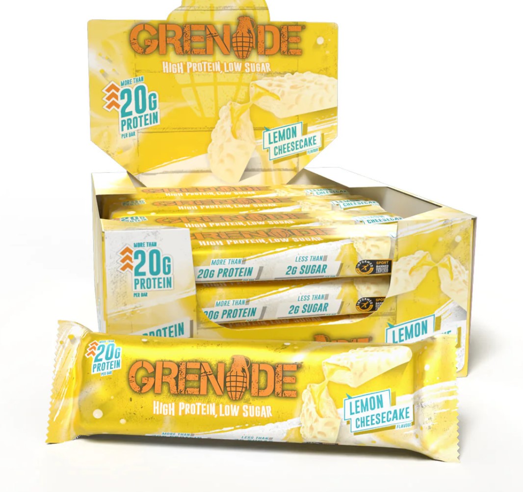 Grenade Lemon Cheesecake Protein Bar 60Gm