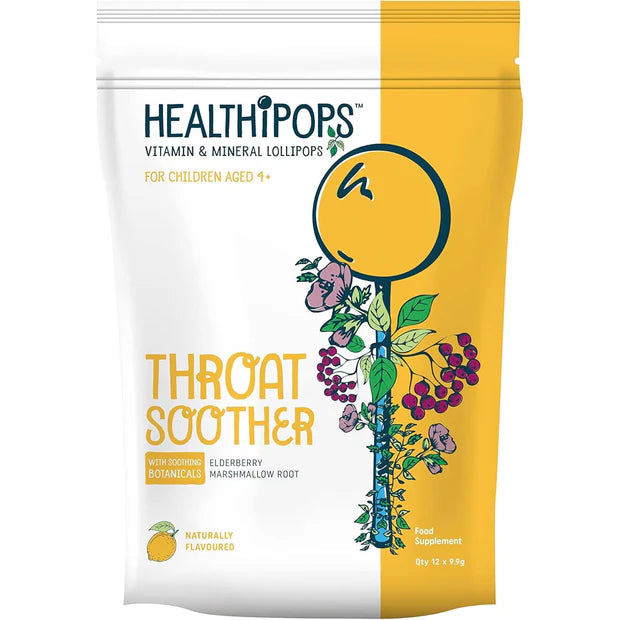 Healthipops Throat Soother Pouch 118.8Gm