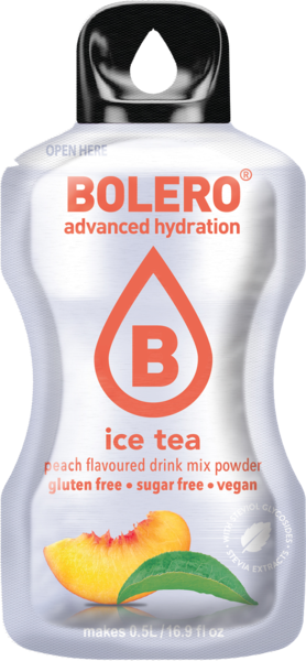 Bolero Ice Tea Peach Sugar-Free Drink Mix 3g - product packaging