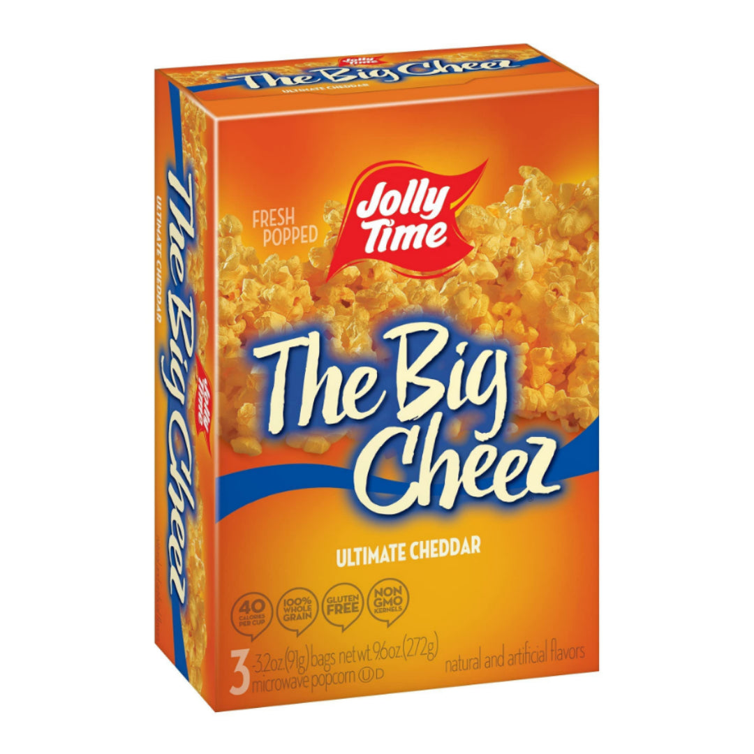 Jolly Time Cheddar Cheese Popcorn 298Gm