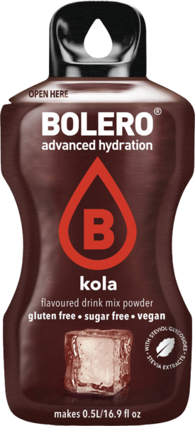 Bolero Kola Sugar-Free Drink Mix 3g - product packaging