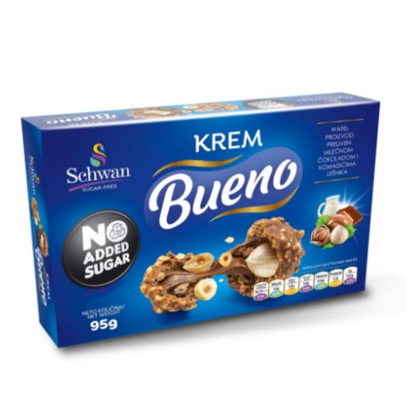 Schwan-Krem Bueno Chocolate