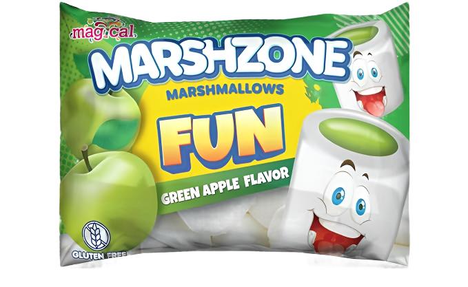 Marshzone Green Apple Fun Marshmallows 23gm