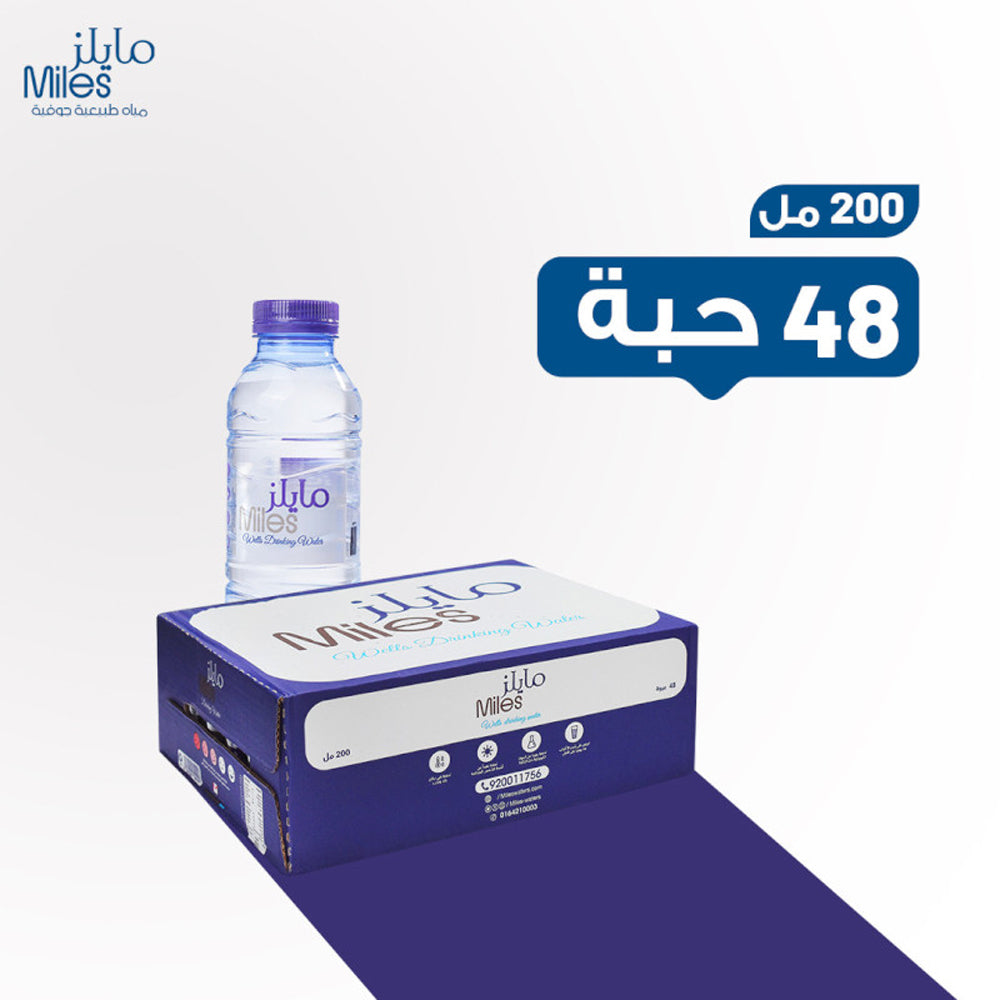 Miles Water 200Ml x 48