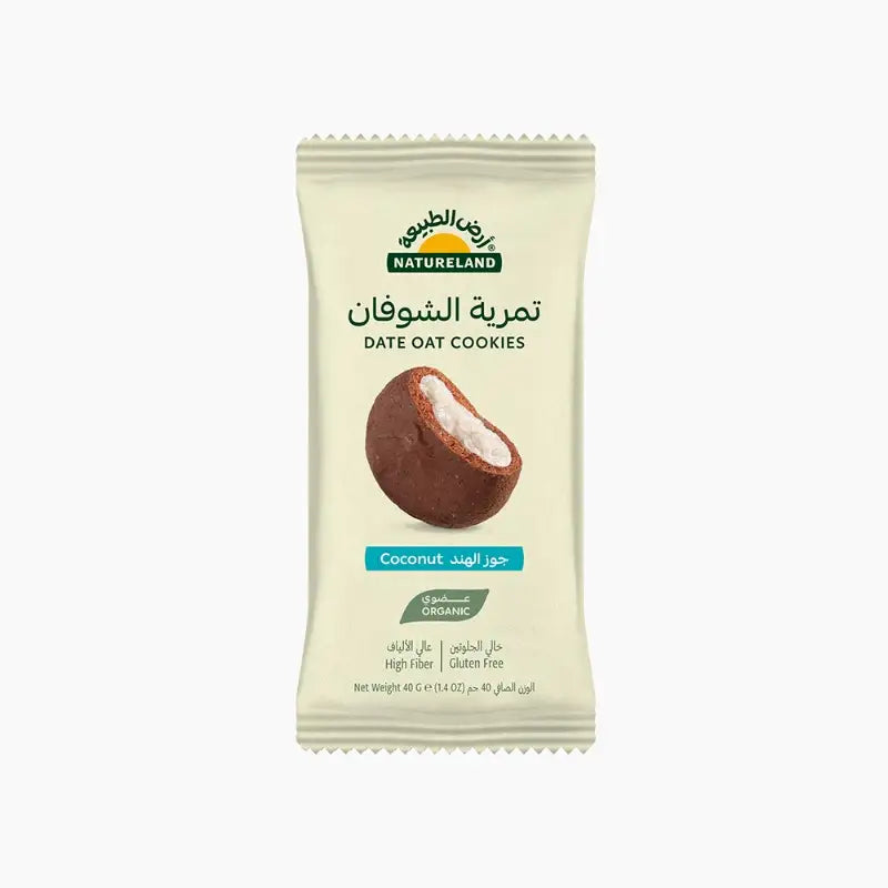 NATURELAND Date Oat Cocnut COOKIE