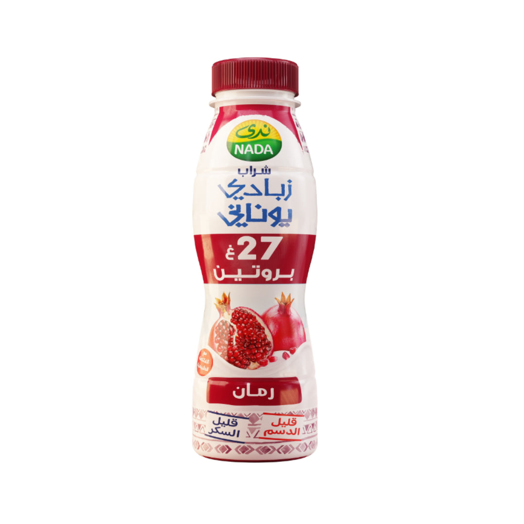 Nada Pomegranate Low Fat Protein Greek Yoghurt Drink 330Ml