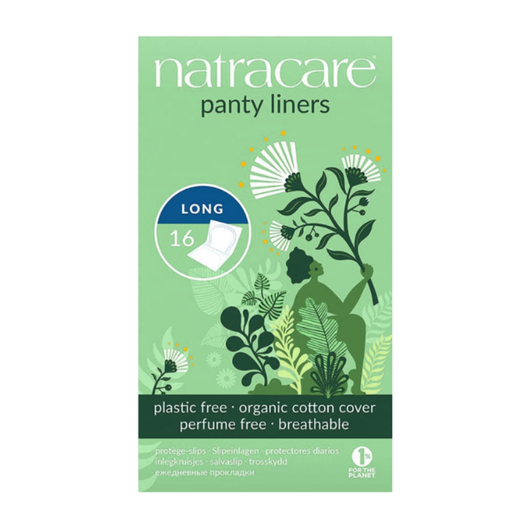 Long Panty Liners
Natural panty liners with a little extra length