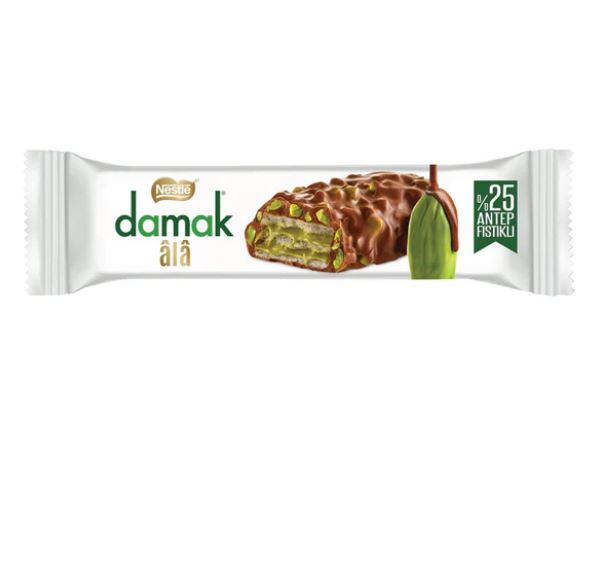 Nestle Damak Ala Chocolate Wafer with Pistachios 30gm