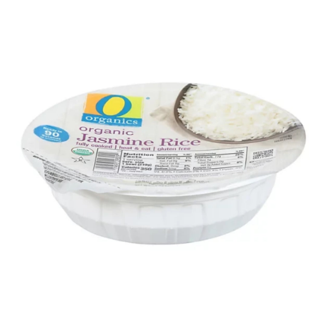 O Organic Rice Bowl Jasmine 7.4 Oz