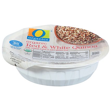 O Organic Red And White Quinoa Bowl 4.2 Oz