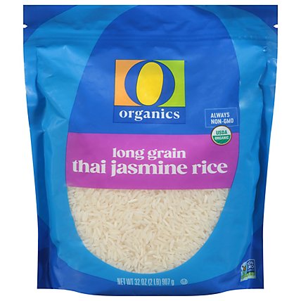 O Organic Long Grain Thai Jasmine Rice 32Oz