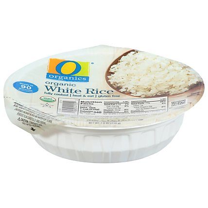 O Organic White Rice Bowl 7.4Oz