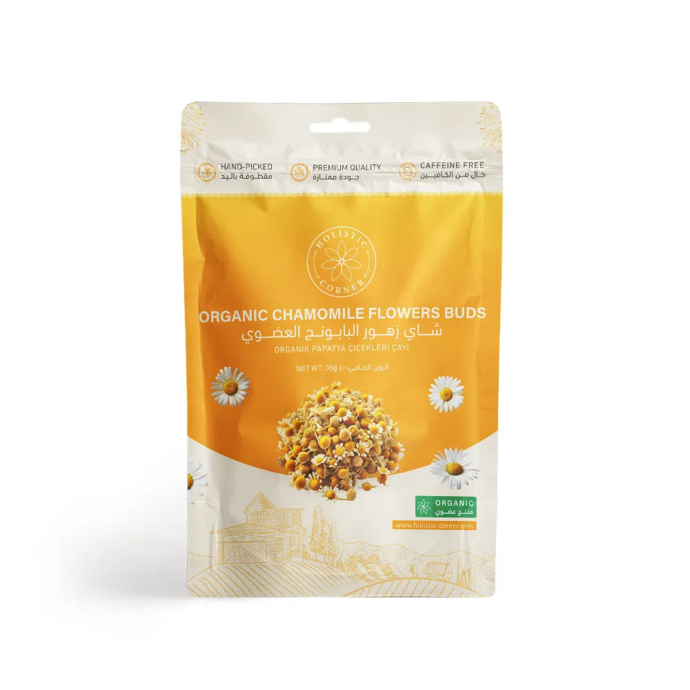 Holistic Corner Organic Chamomile Flowers Buds Tea 35Gm