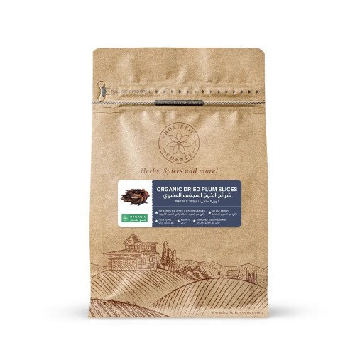 Holistic Corner Organic Dried Plum Slices 100Gm