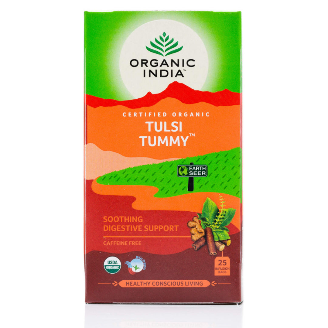 Organic India Tummy Wellness Organic Tulsi Tea 45Gm