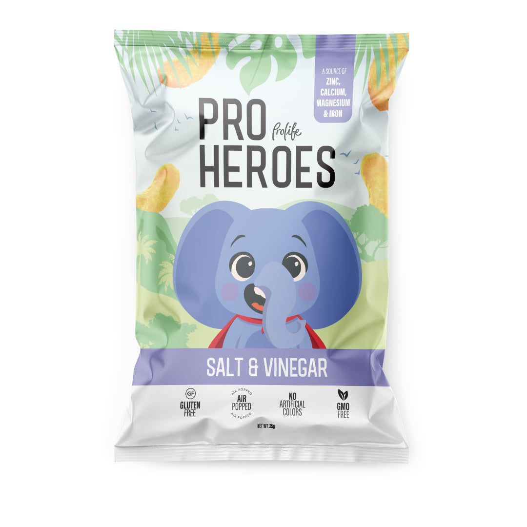 Prolife Salt And Vinegar Heroes Puffs 35Gm