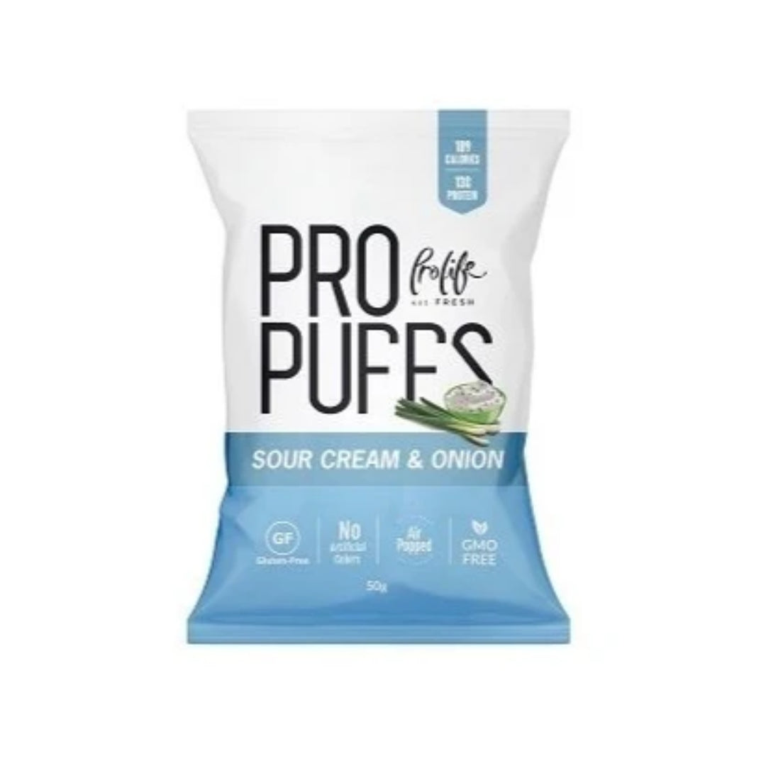 Prolife Sour Cream & Onion Protein Chips 50Gm