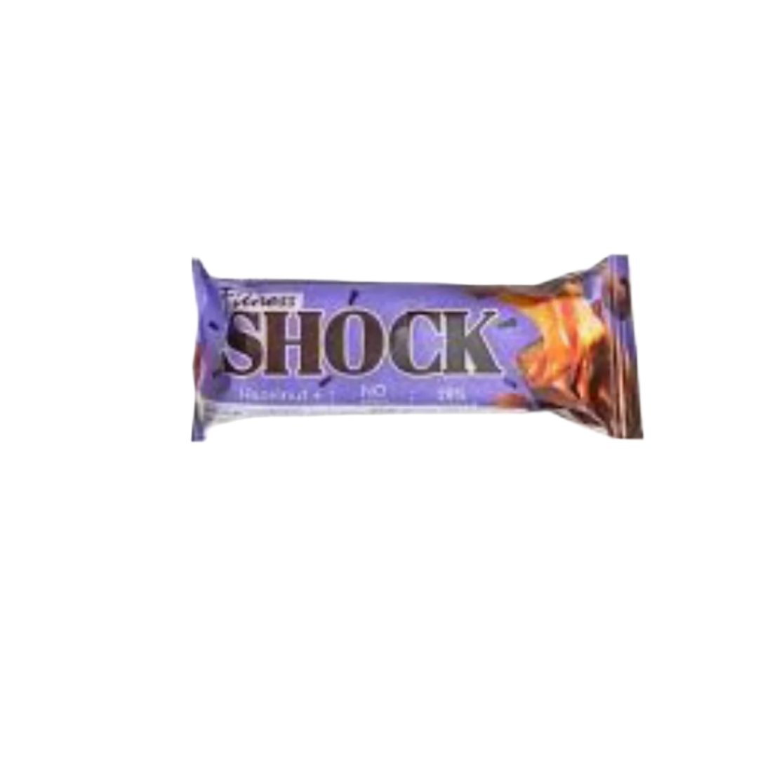 Shock No Sugar "Hazelnut-Caramel Protein Bars 50Gm