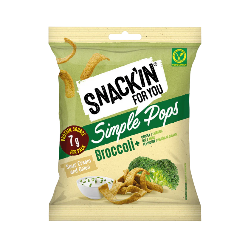 Snackin Broccoli Simple Pops 40gms