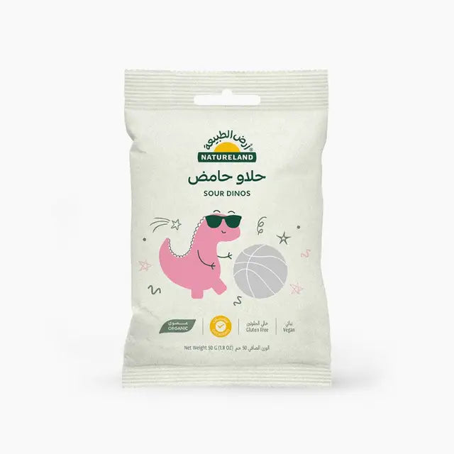 Natureland Sour Dinos 50Gm