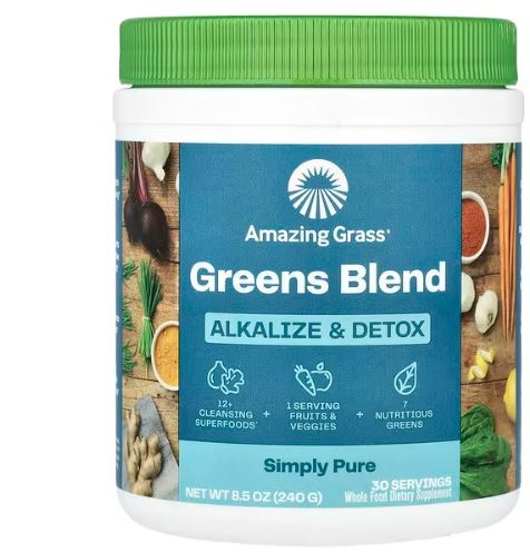 Amazing Grass Simply Pure Blend Alkalize 240Gm