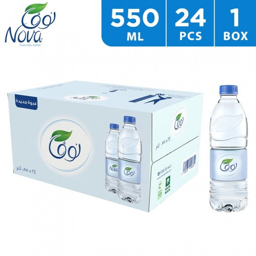 Nova Bottled Water 550Ml x 24