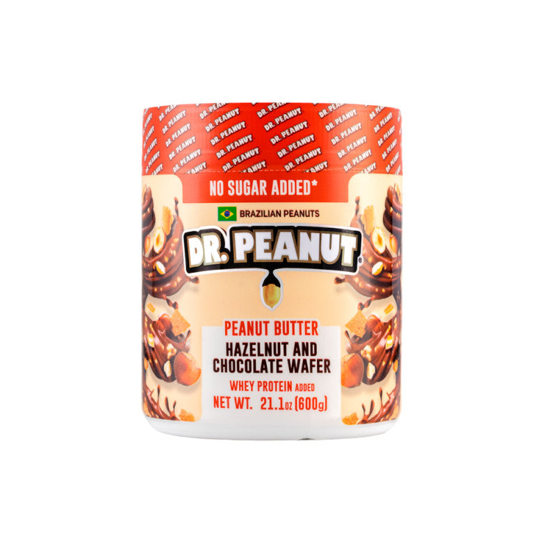 Dr.Peanut Hazelnut With Chocolate Wafer Peanut Butter 600Gm