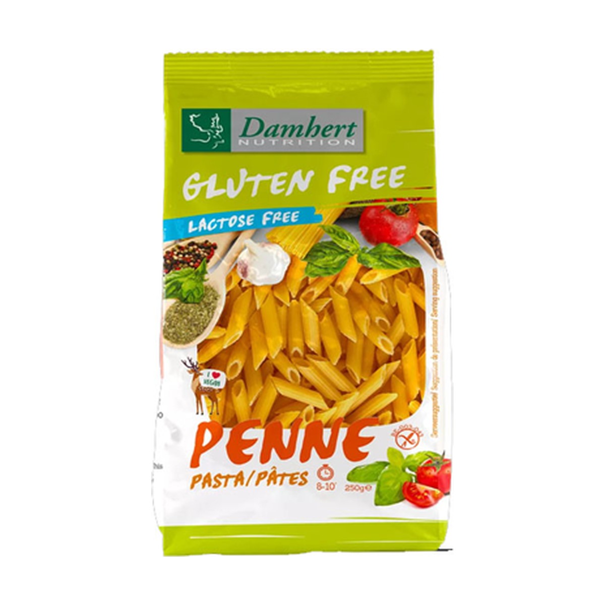 Damhert Gluten Free Penne Pasta 250Gm