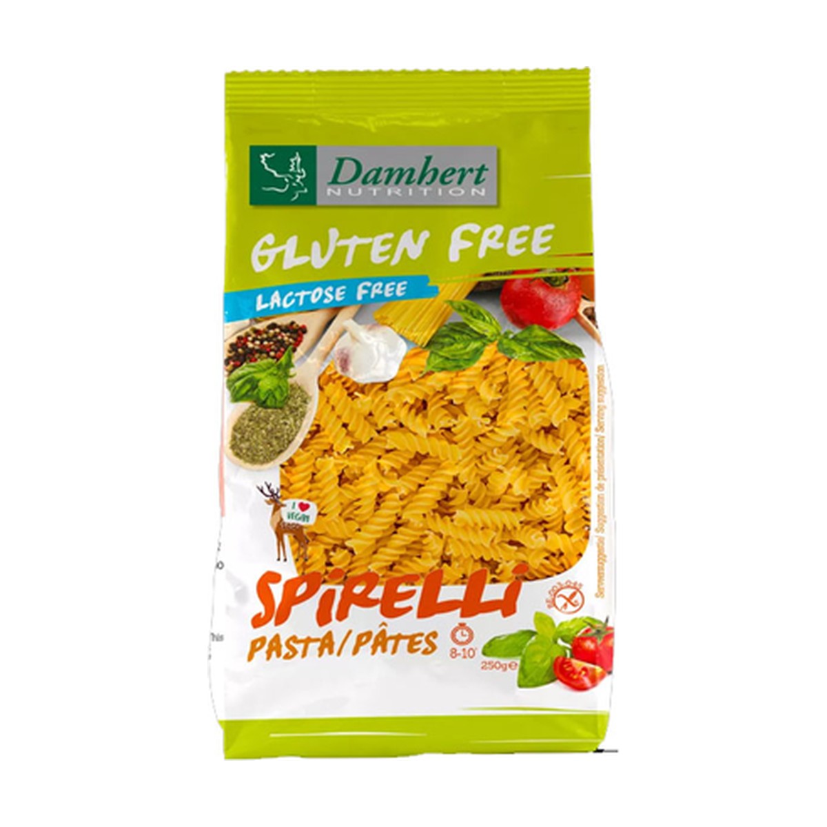 Damhert Gluten Free Spirelli Pasta 250Gm