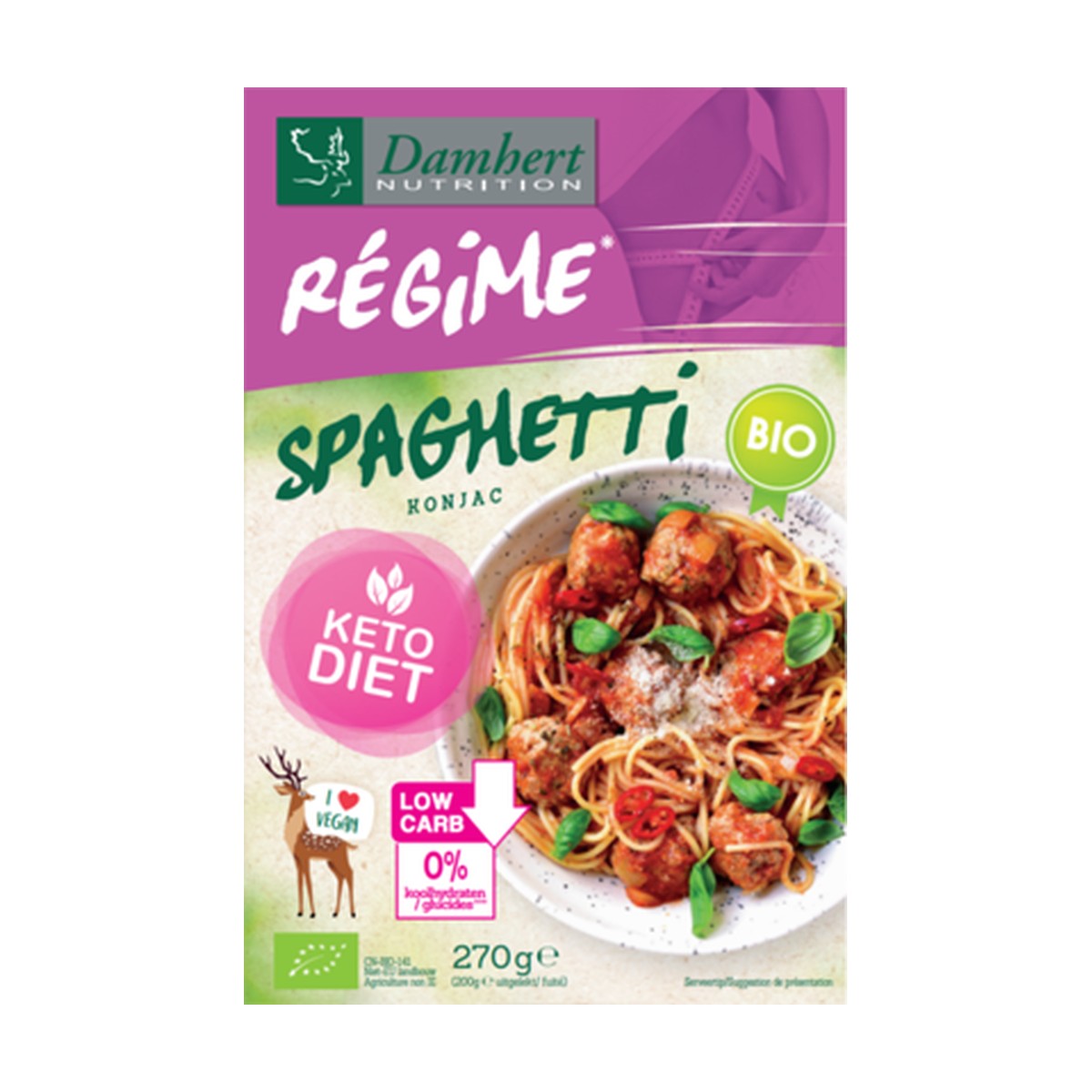 Damhert Regime Spaghetti 270Gm