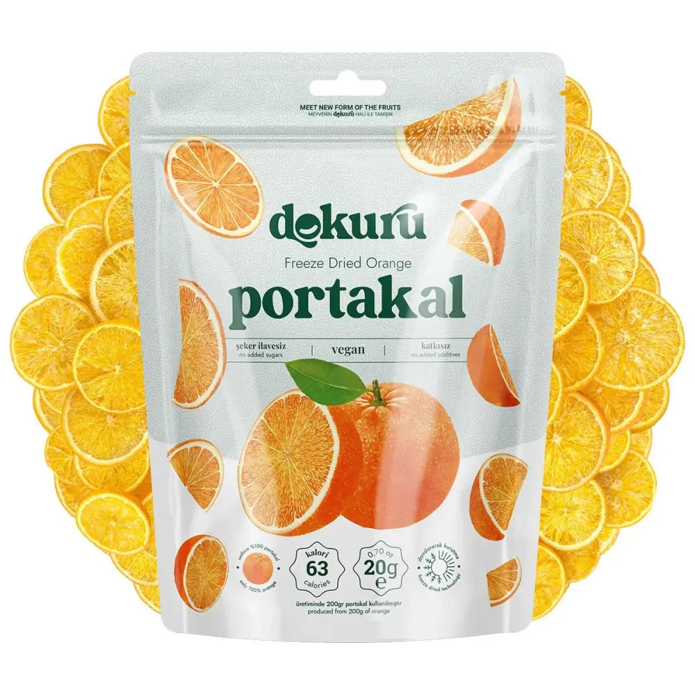 Dokuru Freeze Dried Orange 25gm