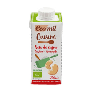 Ecomil Organic Cashew Cooking Creme 200ml