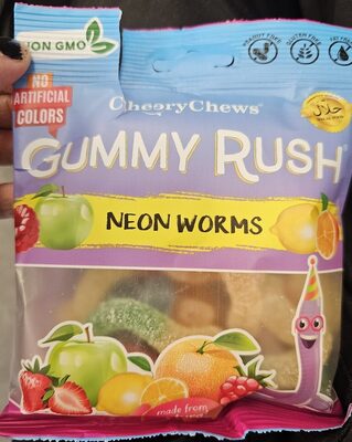 Gummy Rush Neon Worms