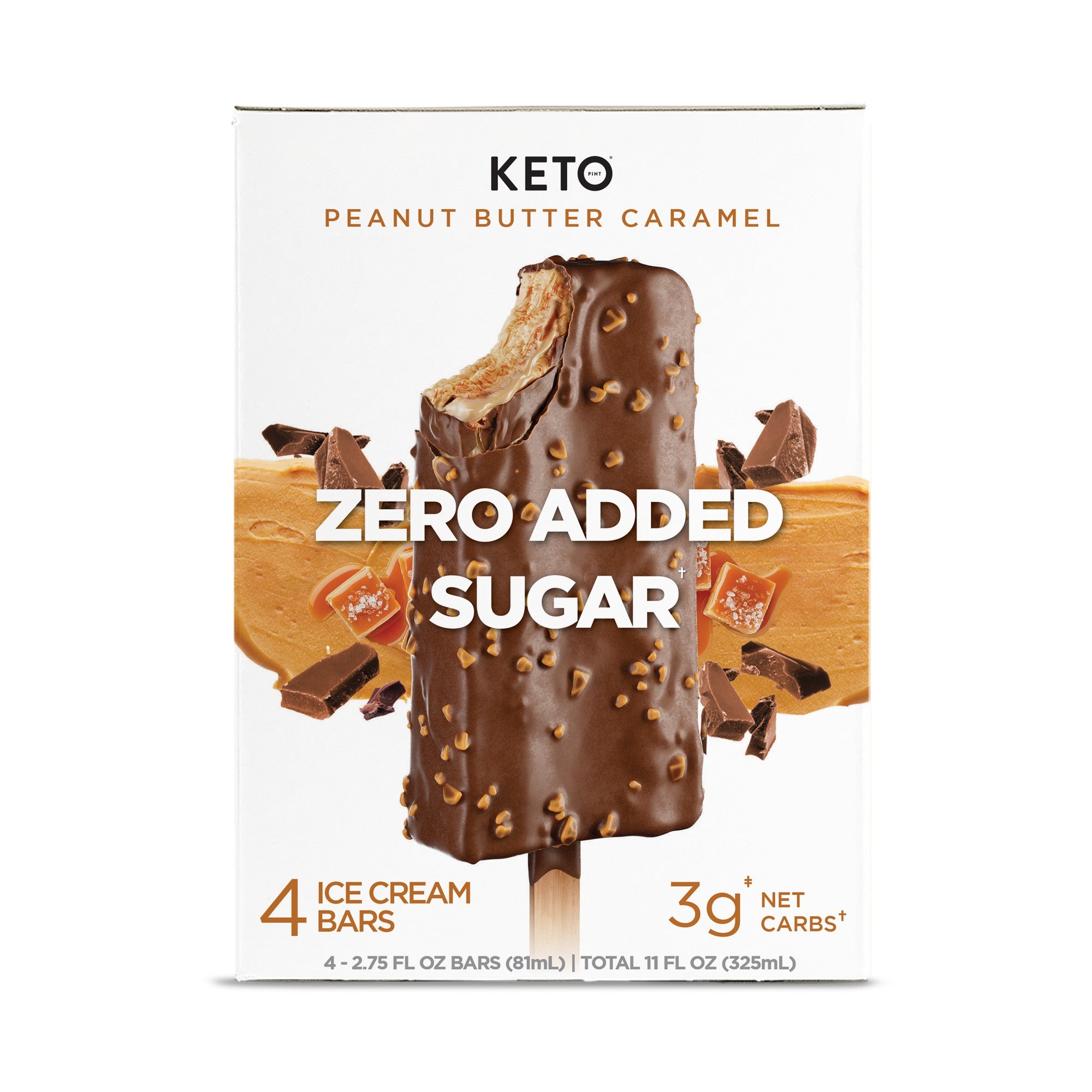 Keto Peanut Butter Caramel Ice Cream Bar 81Ml