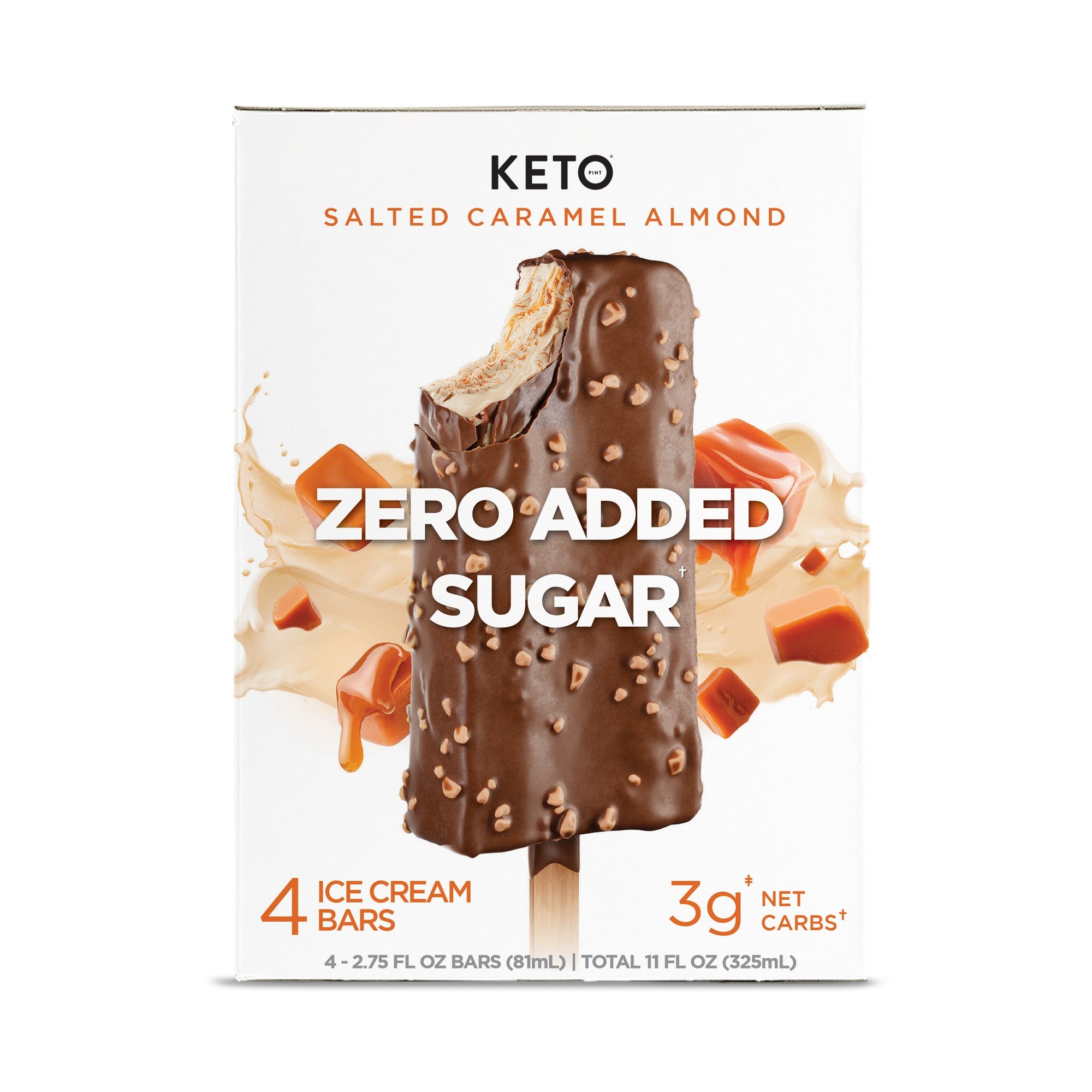 Keto Pint Sea Salt Caramel Ice Cream Bar 89Ml