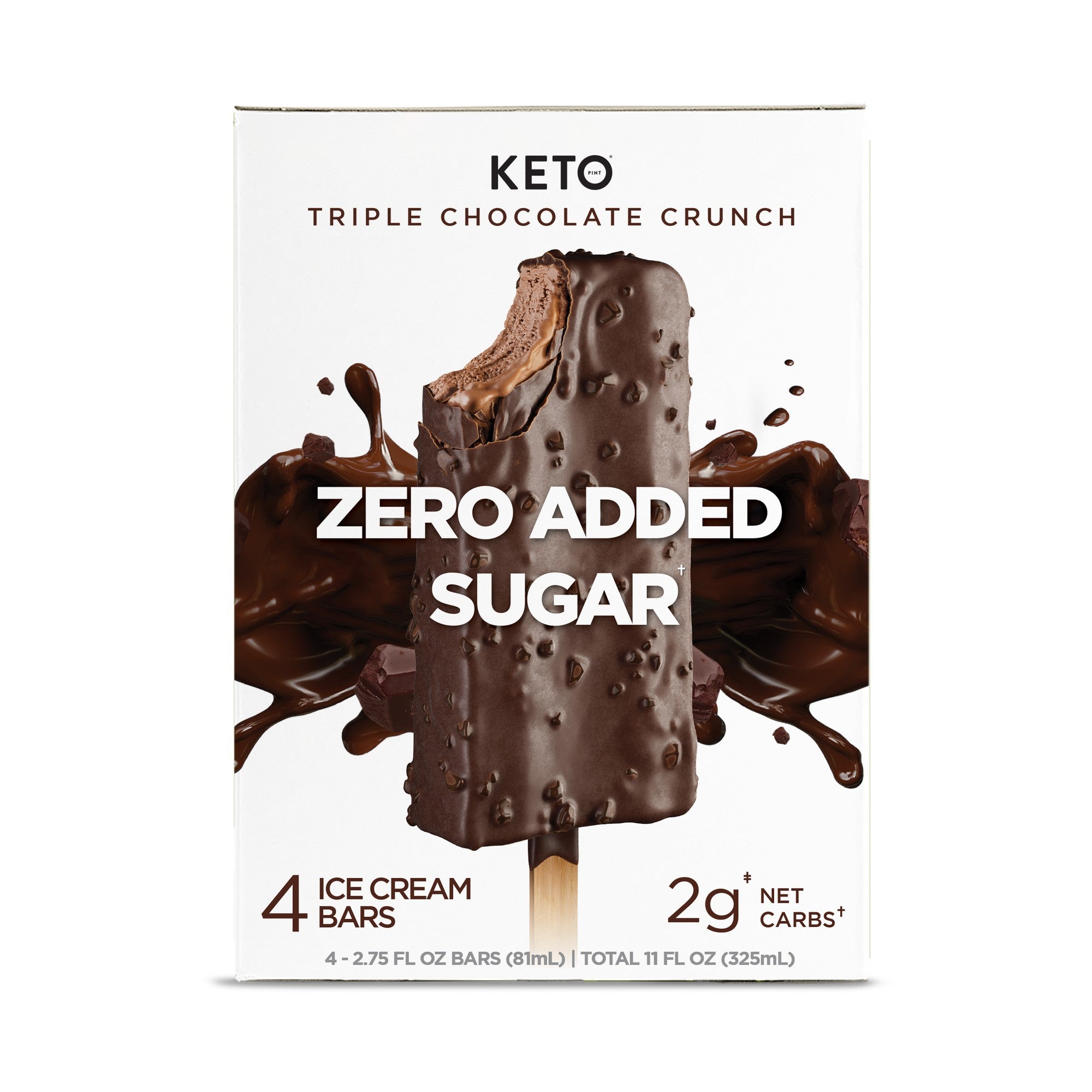 Keto Triple Chocolate Crunch Ice Cream Bar 81ml