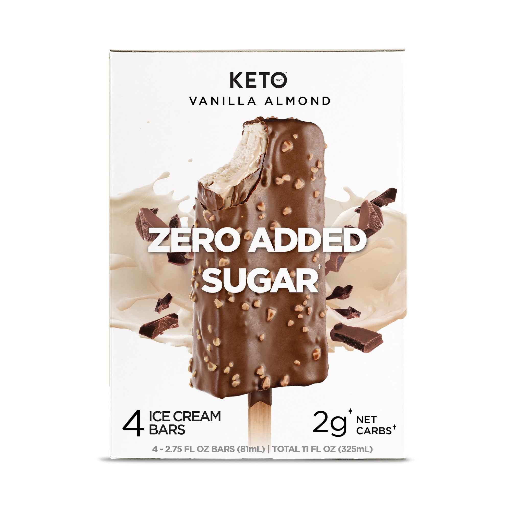 Keto Vanilla Almond Ice Cream Bar 81Ml