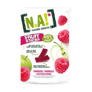 Nature Addicts Raspberry & Apple Fruit Sticks 35Gm