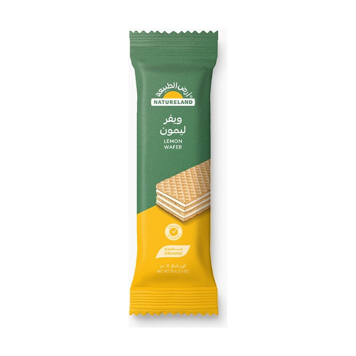 Natureland Organic Lemon Wafer 30g
